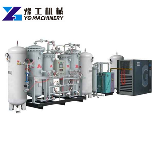 pressure swing-adsorption oxygen generator plant