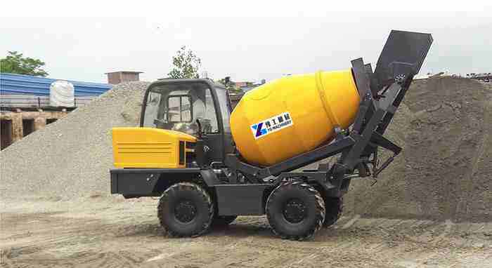 concrete mixer truck