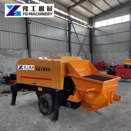 Trailer-mounted concrete pump for sale