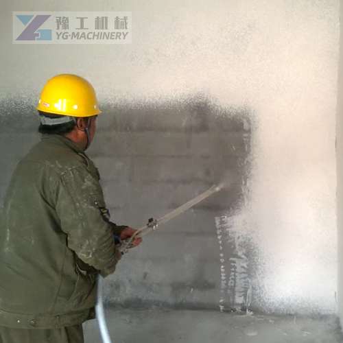 wall putty sprayer machine