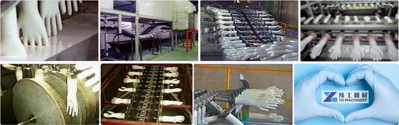 Nitrile gloves production line