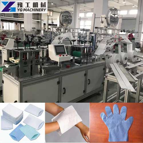 Disposable non woven gloves Making Machine