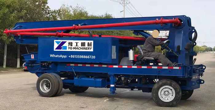 14m concrete boom pump