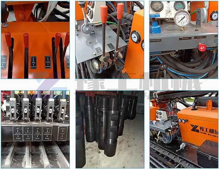 Full hydraulic drilling rig details