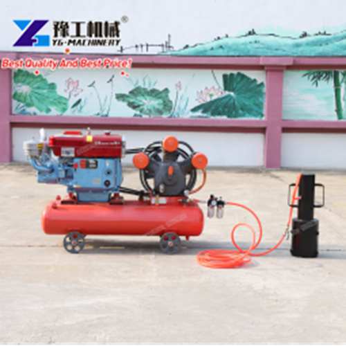 Pneumatic flood control pile driver