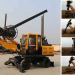 Rotary Soil Crawler Drilling Rig Machine