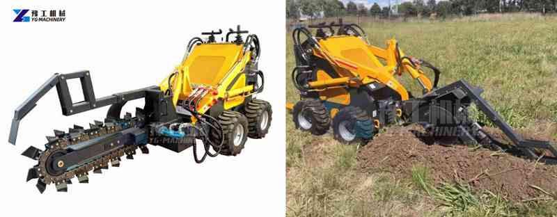 vermeer trencher alternative | ride on trencher machine