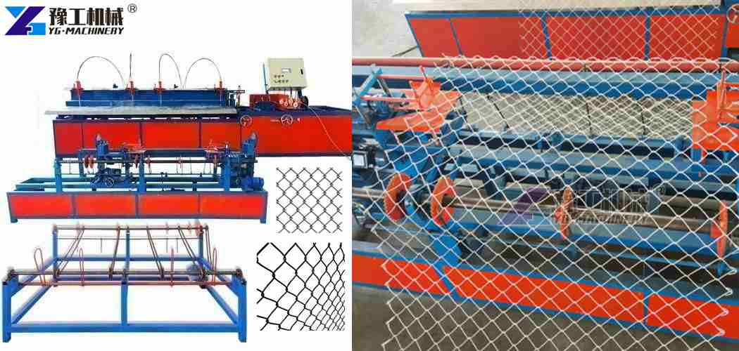 chain link fencing machine