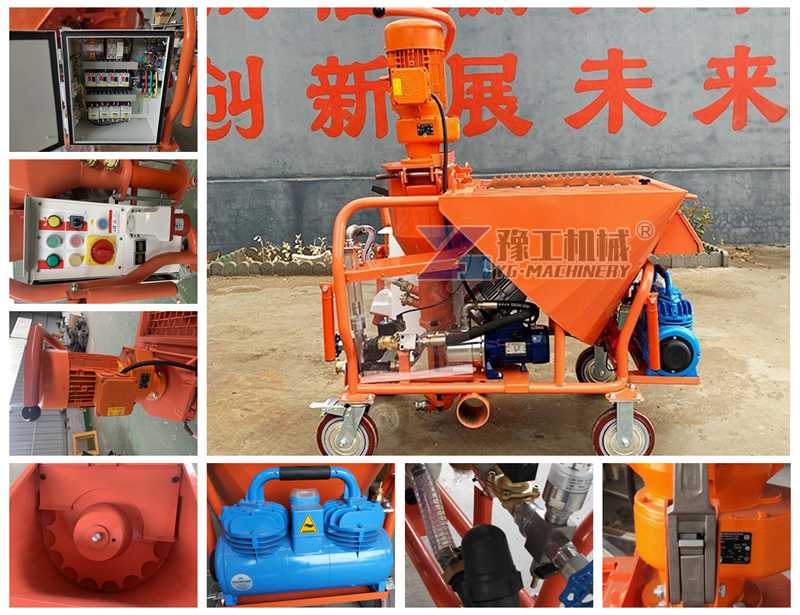 Gypsum Plastering Machine