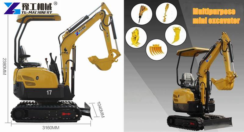 small multipurpose excavator