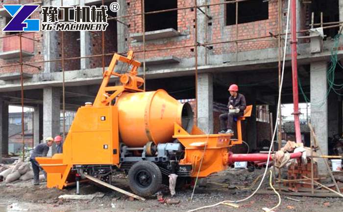 Concrete mixer with pump for sale in Phillipines