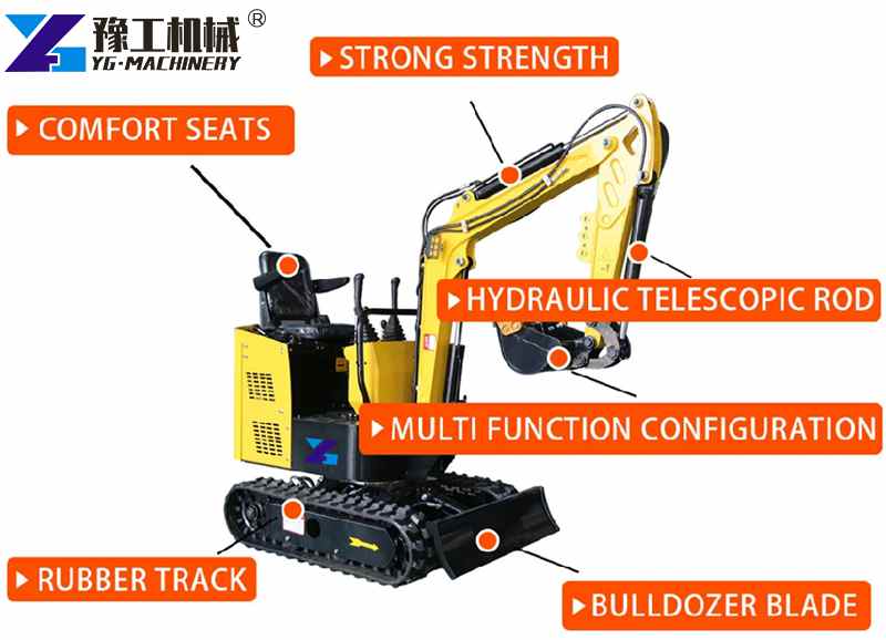 mini excavator machine