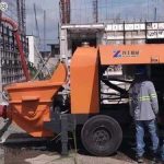 Portable concrete pump for sale in Mexico