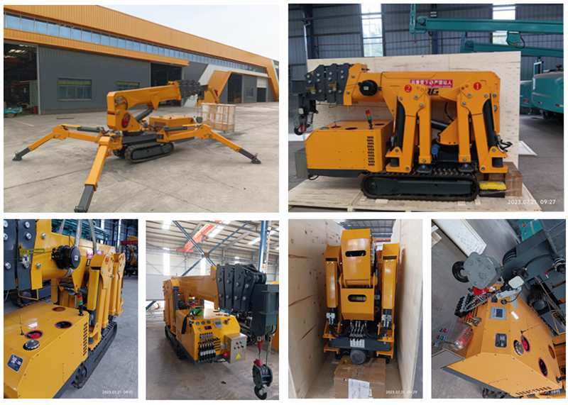 3 Ton Spider Crane for Sale in Netherlands