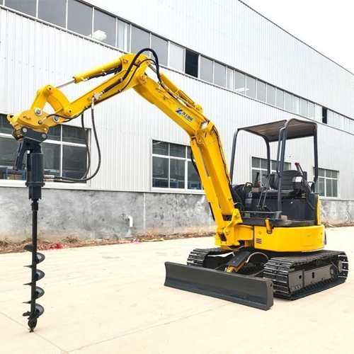 mini excavator auger