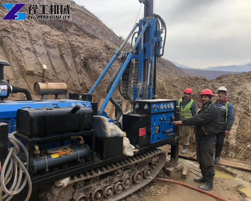 core drilling machine in mining site