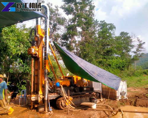 drilling rig in geological exploration