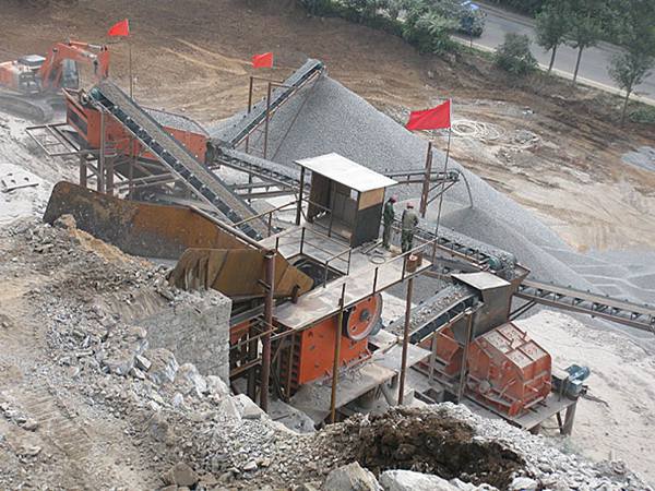 concrete crusher production line,