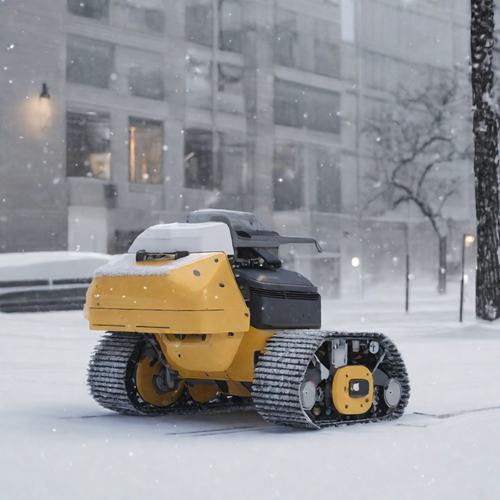robot snowblower