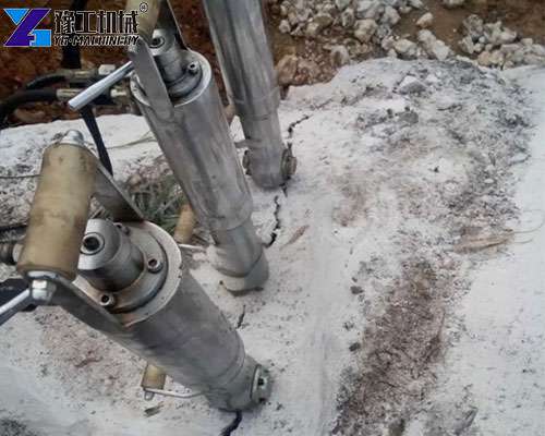 rock splitting machine for mining