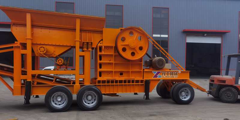 mobile concrete crusher for sale