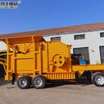 mobile stone crushing machine