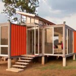 cheap modern shipping container house
