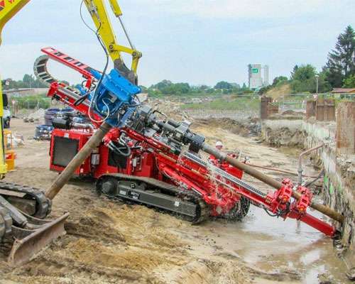 crawler anchor drilling rig