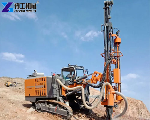 DTH drilling rig