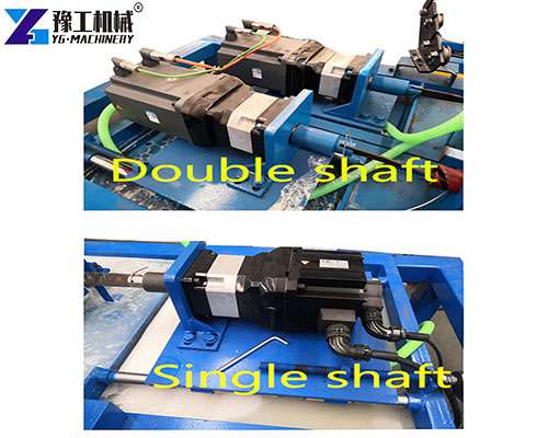 2 types of chain link fence making machine