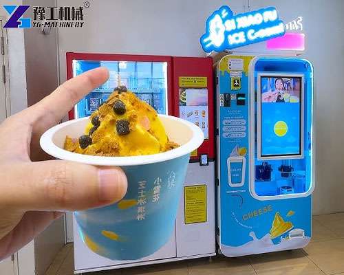 automatic ice cream machine