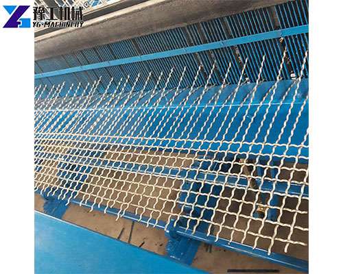 chain link fence machine details