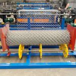 chain link fence making machine