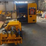 dredging robot for lake cleaning