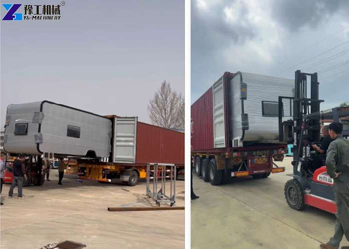 ice cream trailer YG factory delivery
