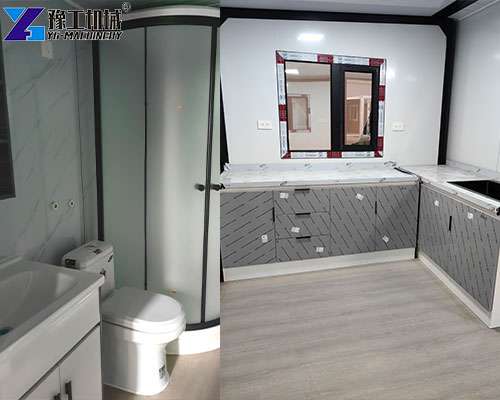 mobile expandable prefab house inner structure