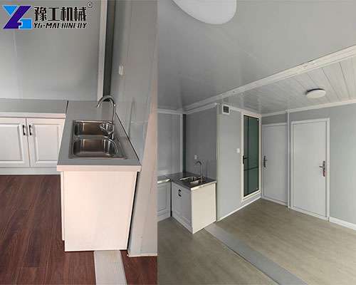 prebuilt container house inner structure