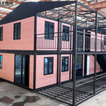 2 story container dormitory