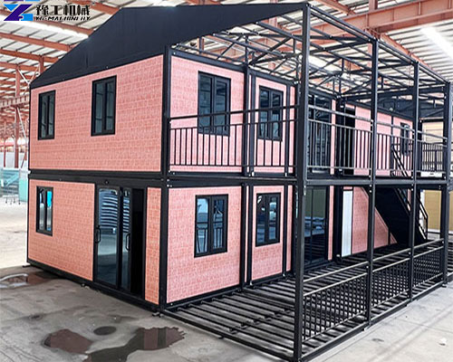 2 story container dormitory