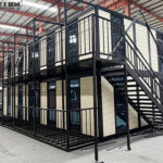2 story prefab container house