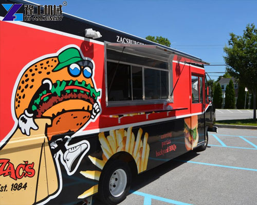 burger&fries cart