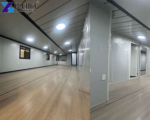 Interior design of mobile expandable prefab house