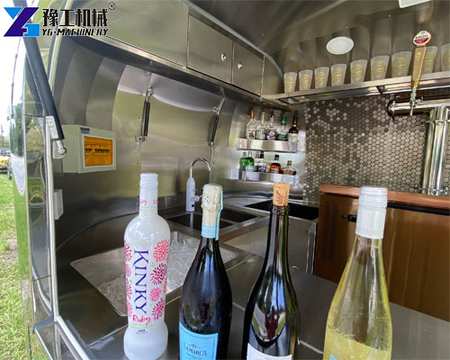 mobile beverage cart