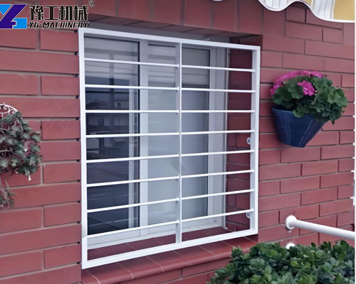 secure sliding window with metal grille for prefab container rooms