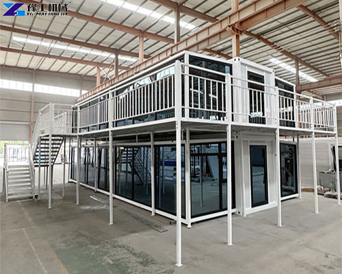 two story modular container building