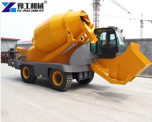 CE certified self loading concrete mixer truck for sale