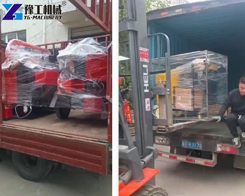 crack filling equipment shipping