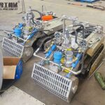 crawler dredging robot