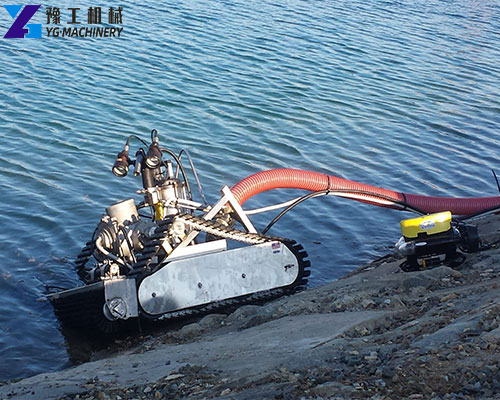 portable robotic dredge for municipal use