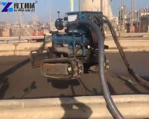 sludge cleaning robot for wastewater treatment plants